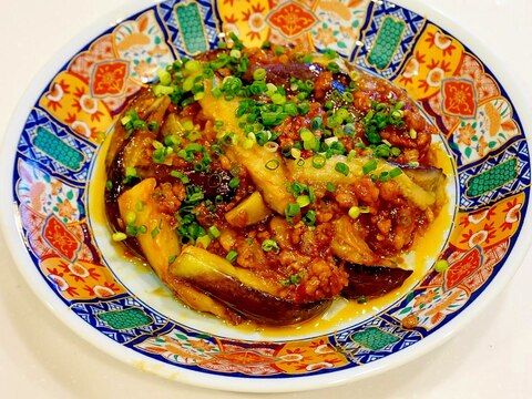 旨辛肉味噌が絡んで益々美味しい!麻婆なす
